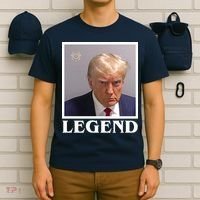 Legend Donald Trump Mugshot Pro Trump T-Shirt thumb 6