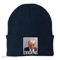 Legend Donald Trump Mugshot Pro Trump Beanie thumb 0