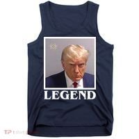 Legend Donald Trump Mugshot Pro Trump Tank Top thumb 0