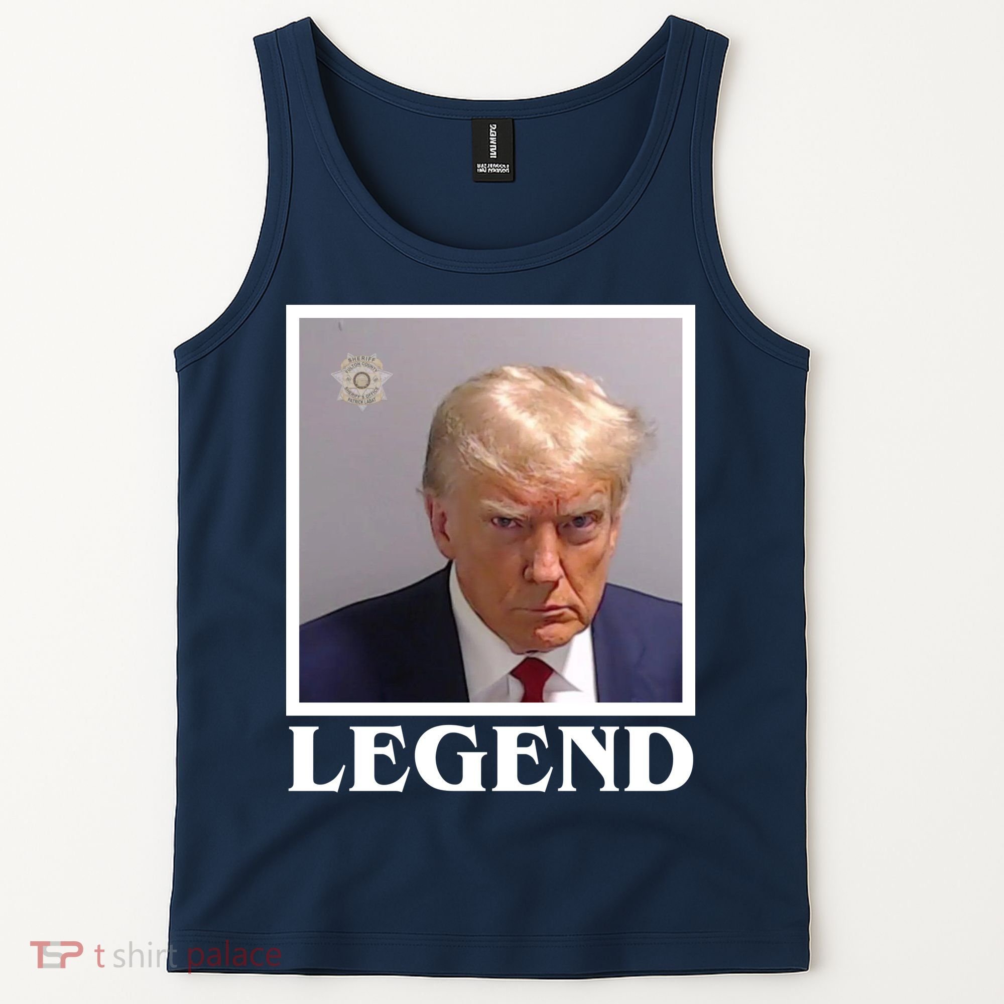 Legend Donald Trump Mugshot Pro Trump Tank Top