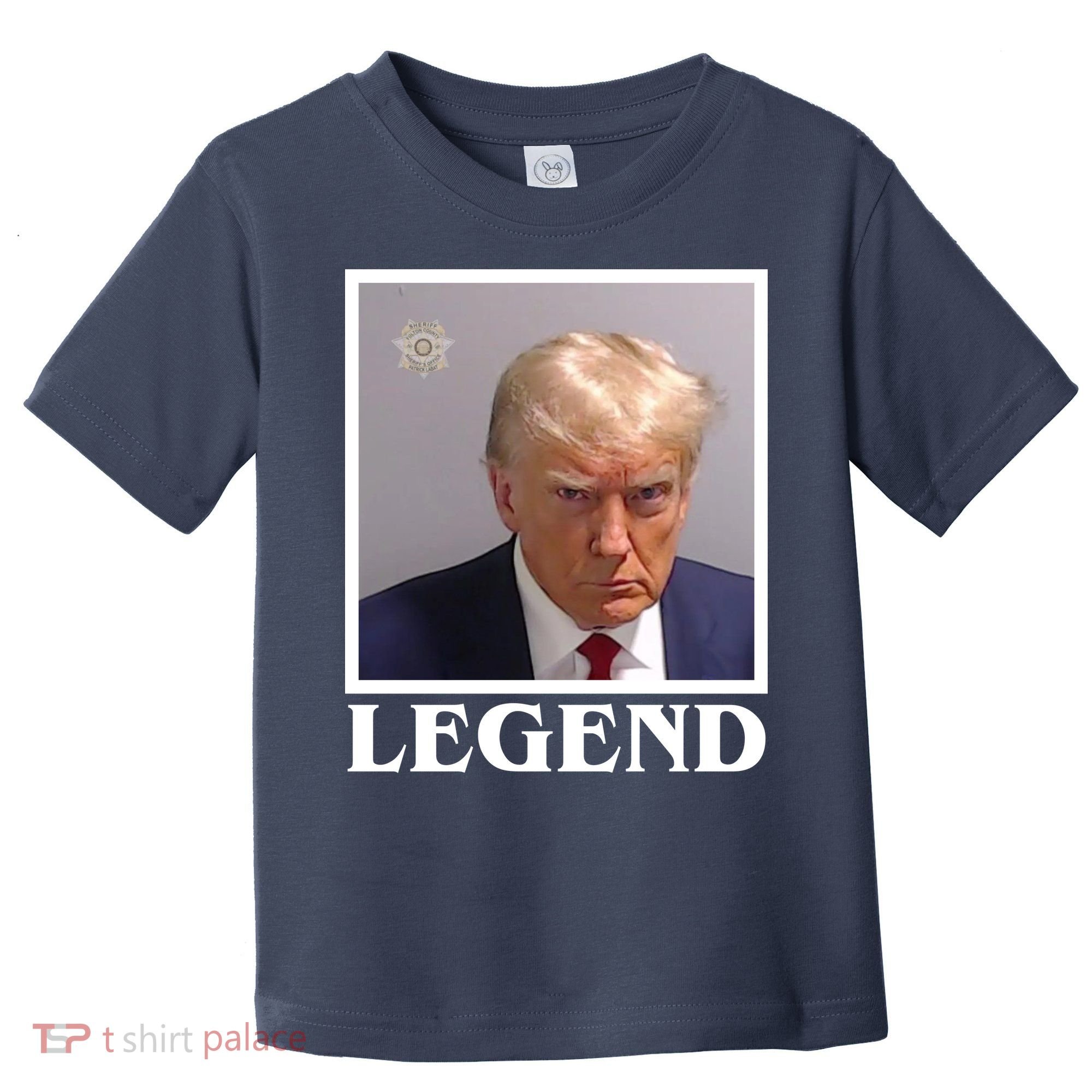 Legend Donald Trump Mugshot Pro Trump Toddler T-Shirt