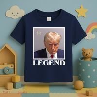 Legend Donald Trump Mugshot Pro Trump Toddler T-Shirt thumb 3