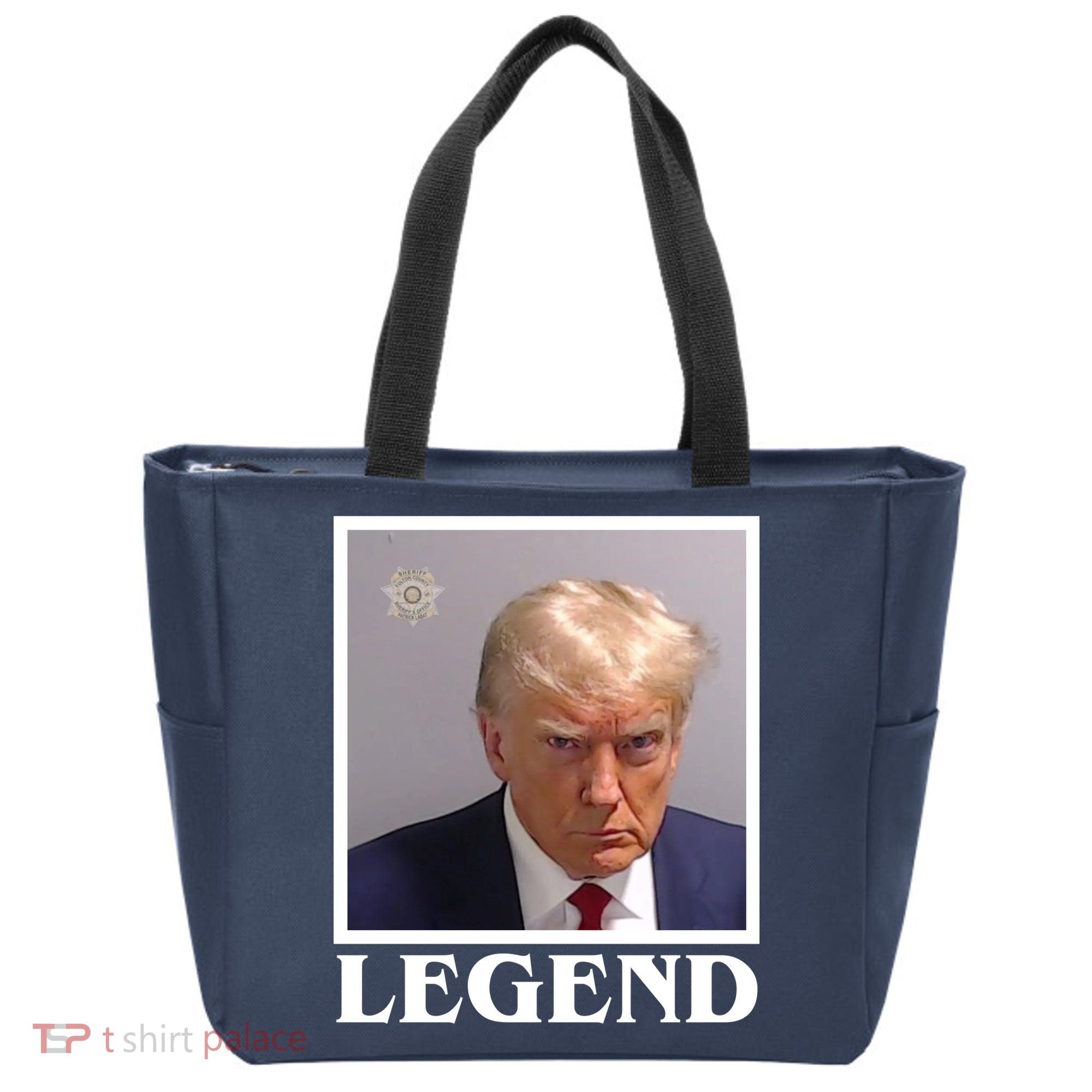 Legend Donald Trump Mugshot Pro Trump Tote Bag