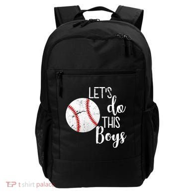 Let's Do This Boys Baseball Backpack