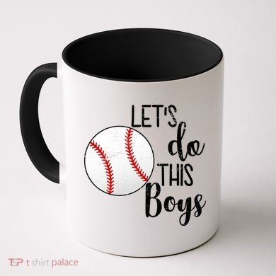 Let's Do This Boys Baseball Coffee Mug