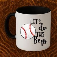 Let's Do This Boys Baseball Coffee Mug thumb 2