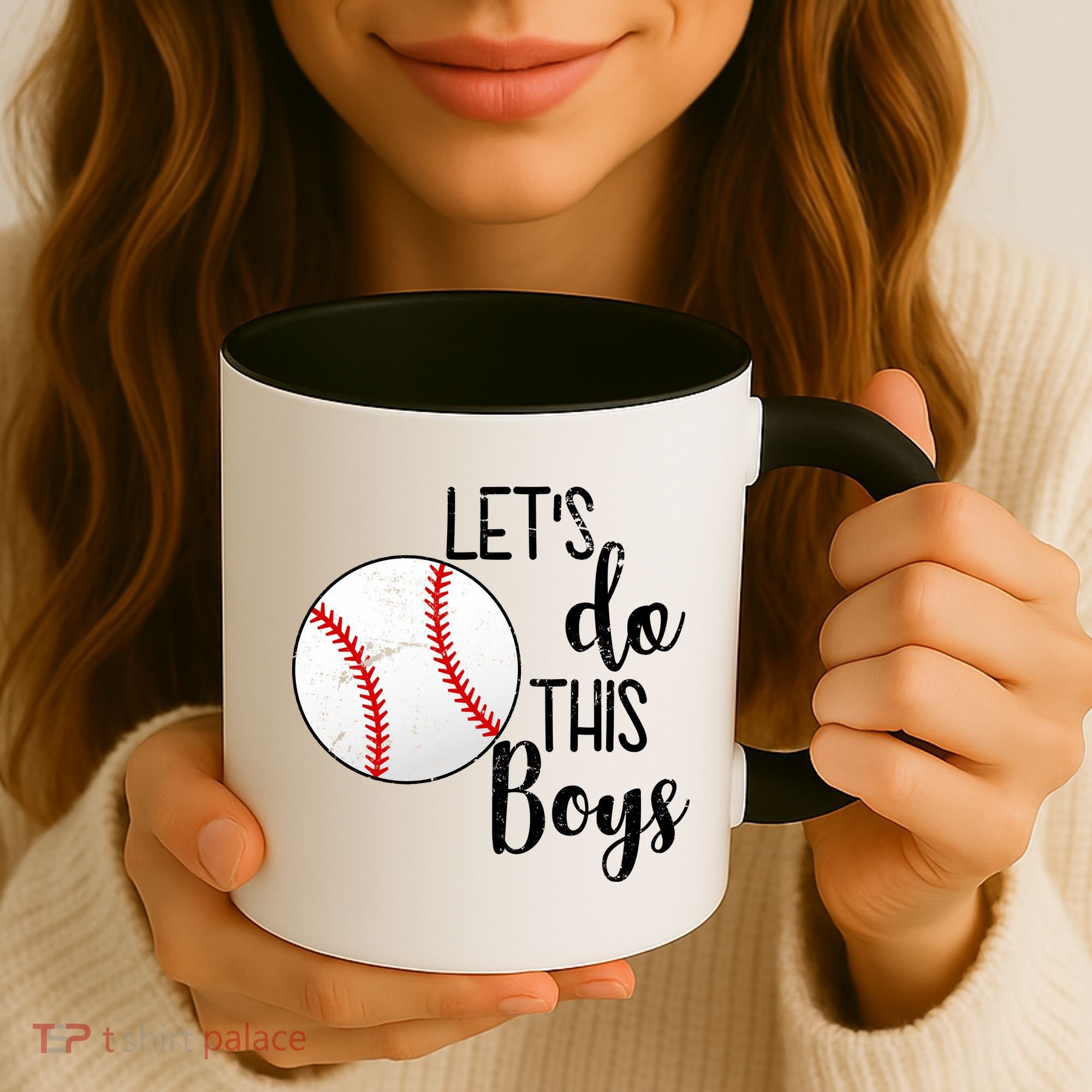 Let's Do This Boys Baseball Coffee Mug