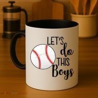 Let's Do This Boys Baseball Coffee Mug thumb 4