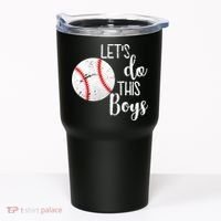 Let's Do This Boys Baseball Tumbler thumb 0
