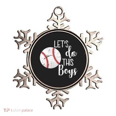 Let's Do This Boys Baseball Ornament