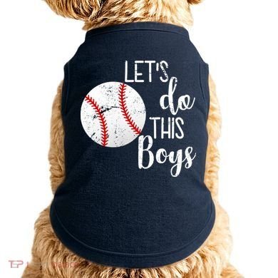 Let's Do This Boys Baseball Doggie Tank