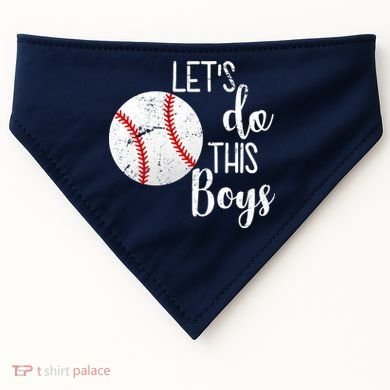 Let's Do This Boys Baseball USA-Made Doggie Bandana