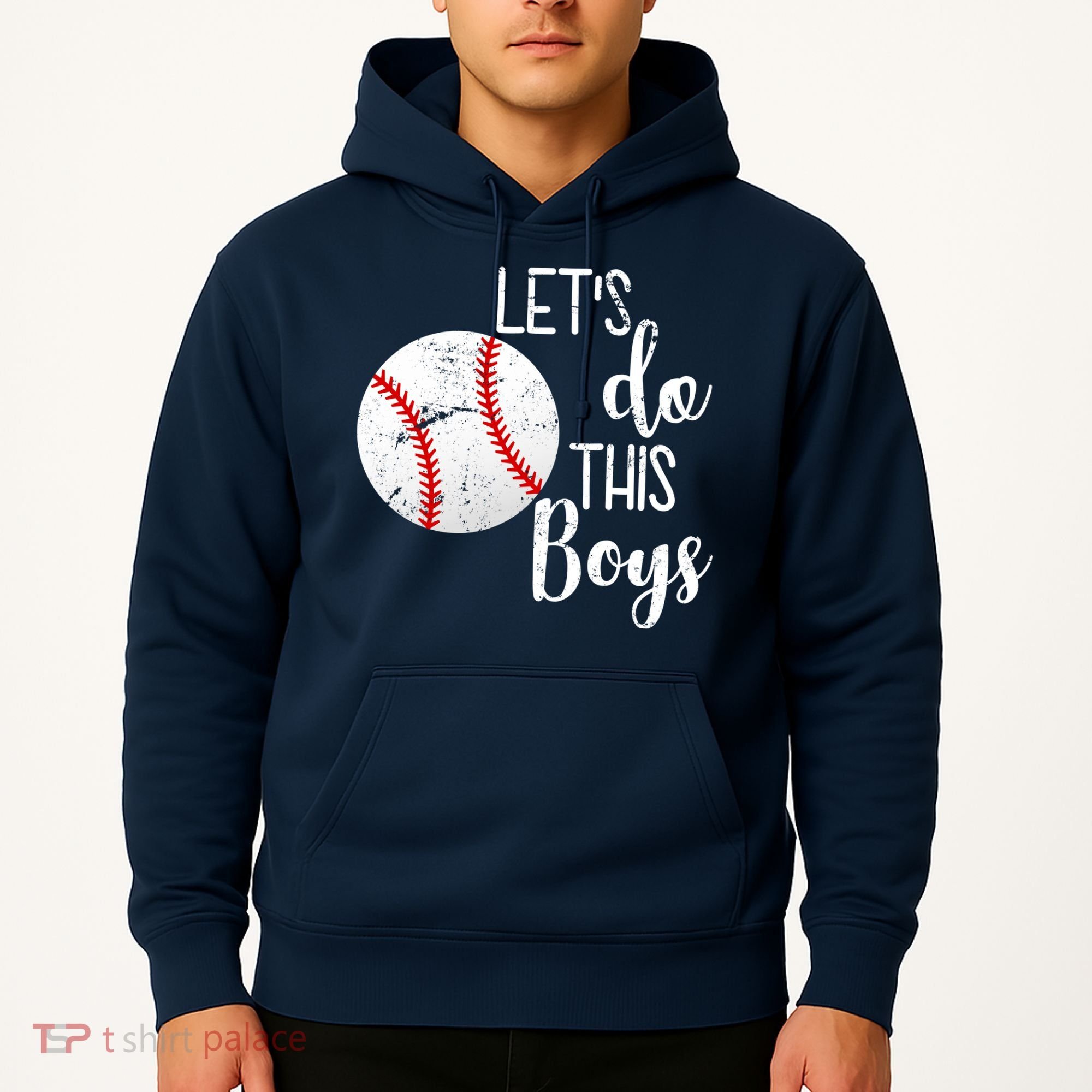 Let's Do This Boys Baseball Hoodie