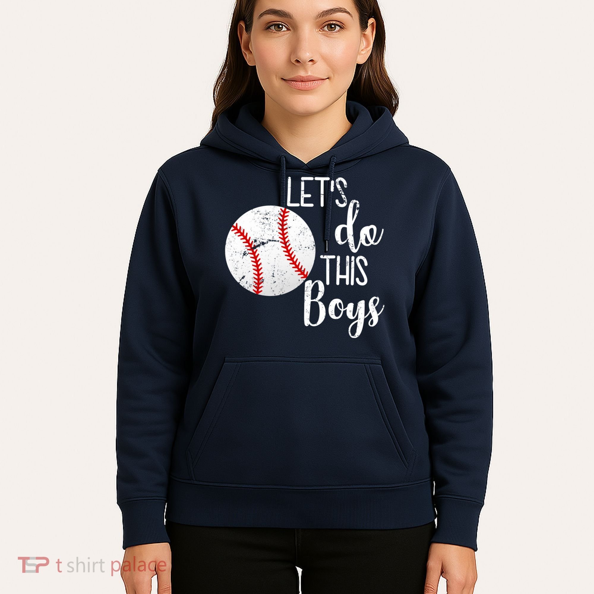 Let's Do This Boys Baseball Hoodie