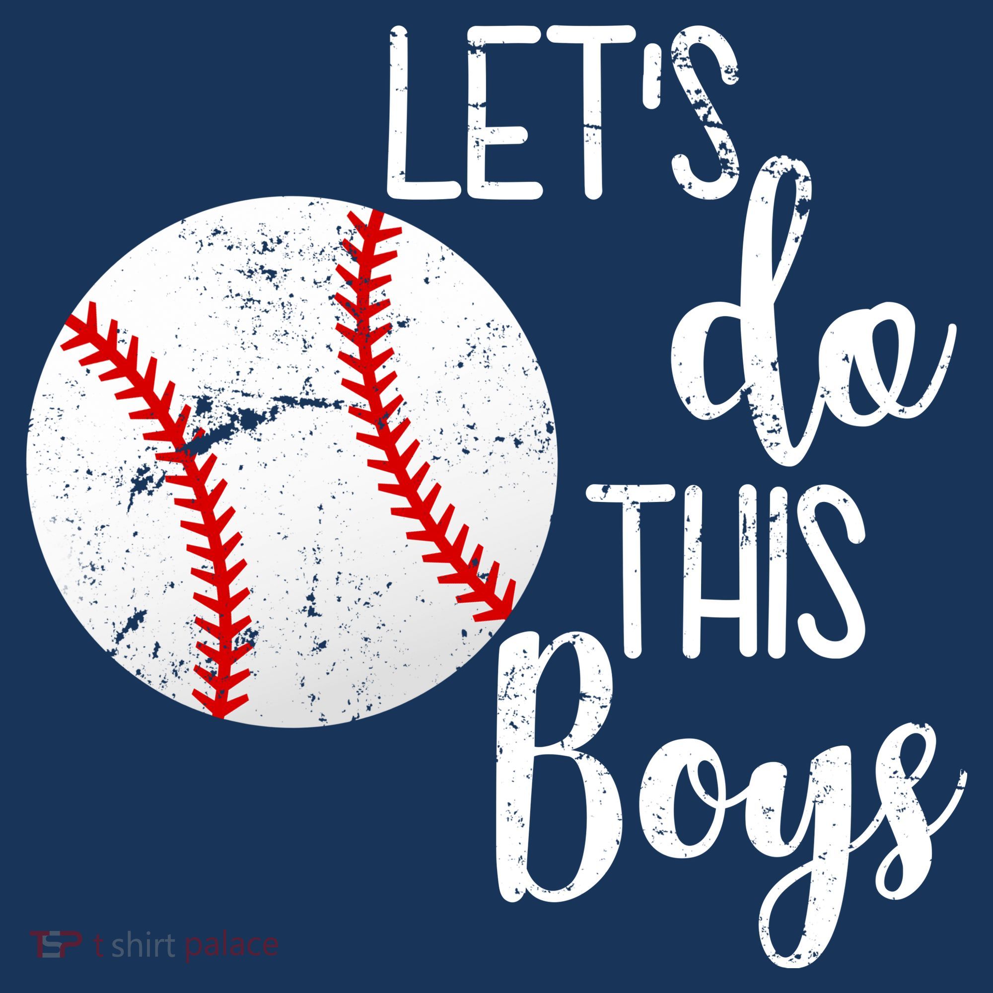 Let's Do This Boys Baseball Long Sleeve Shirt