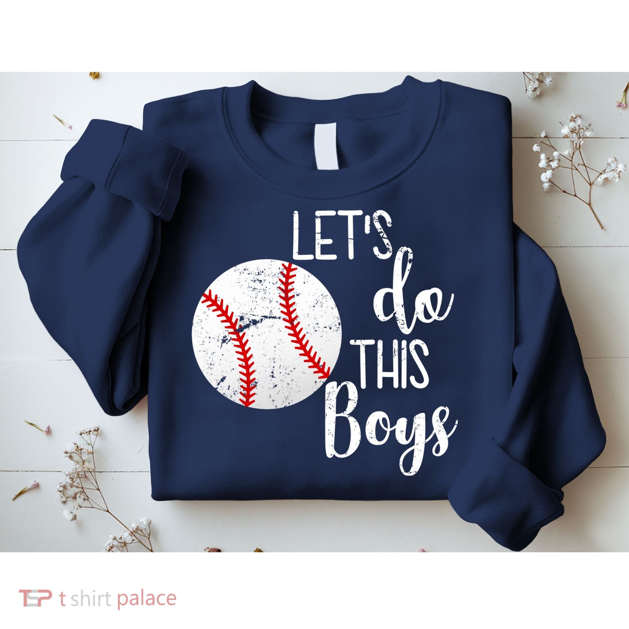 Let's Do This Boys Baseball Sweatshirt