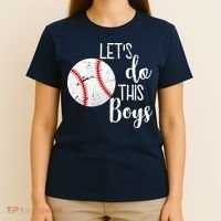 Let's Do This Boys Baseball T-Shirt thumb 4