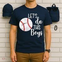 Let's Do This Boys Baseball T-Shirt thumb 6