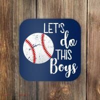 Let's Do This Boys Baseball Coaster thumb 0