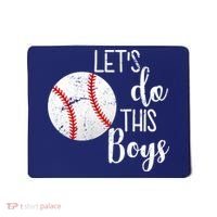 Let's Do This Boys Baseball Mousepad thumb 0