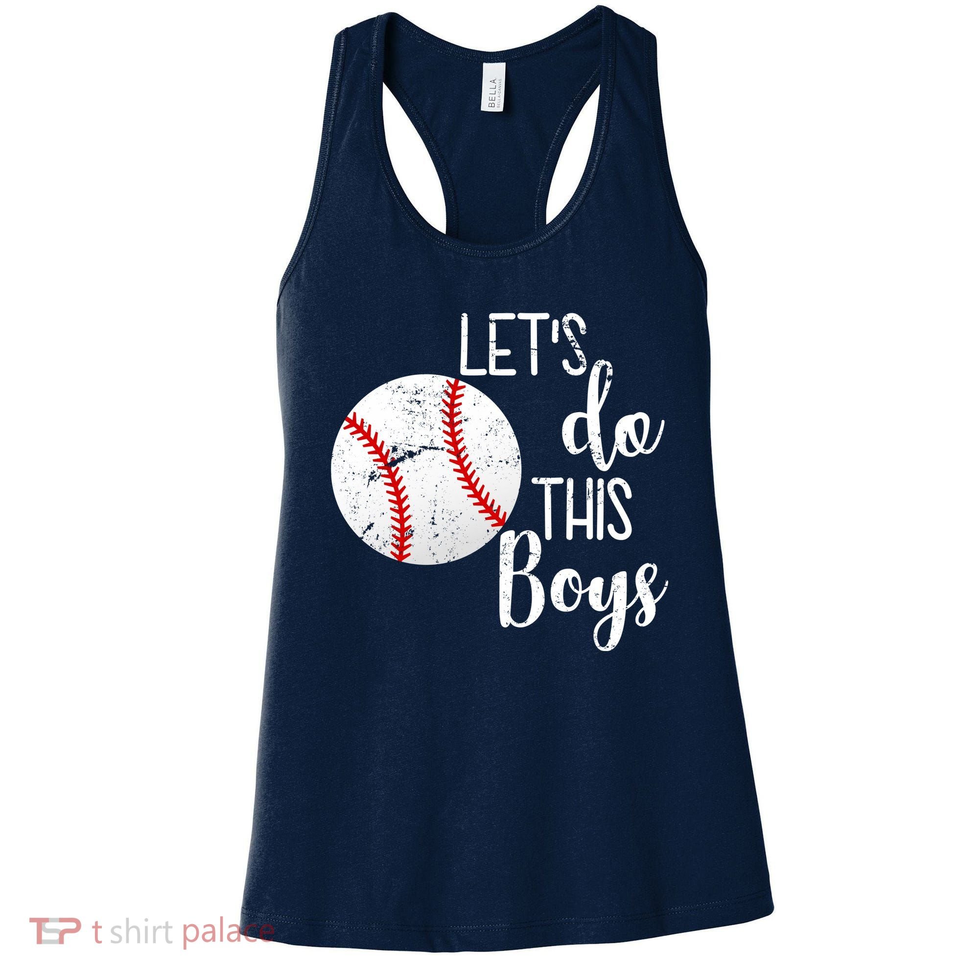Let's Do This Boys Baseball Women's Tank Top
