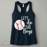 Let's Do This Boys Baseball Women's Tank Top thumb 3