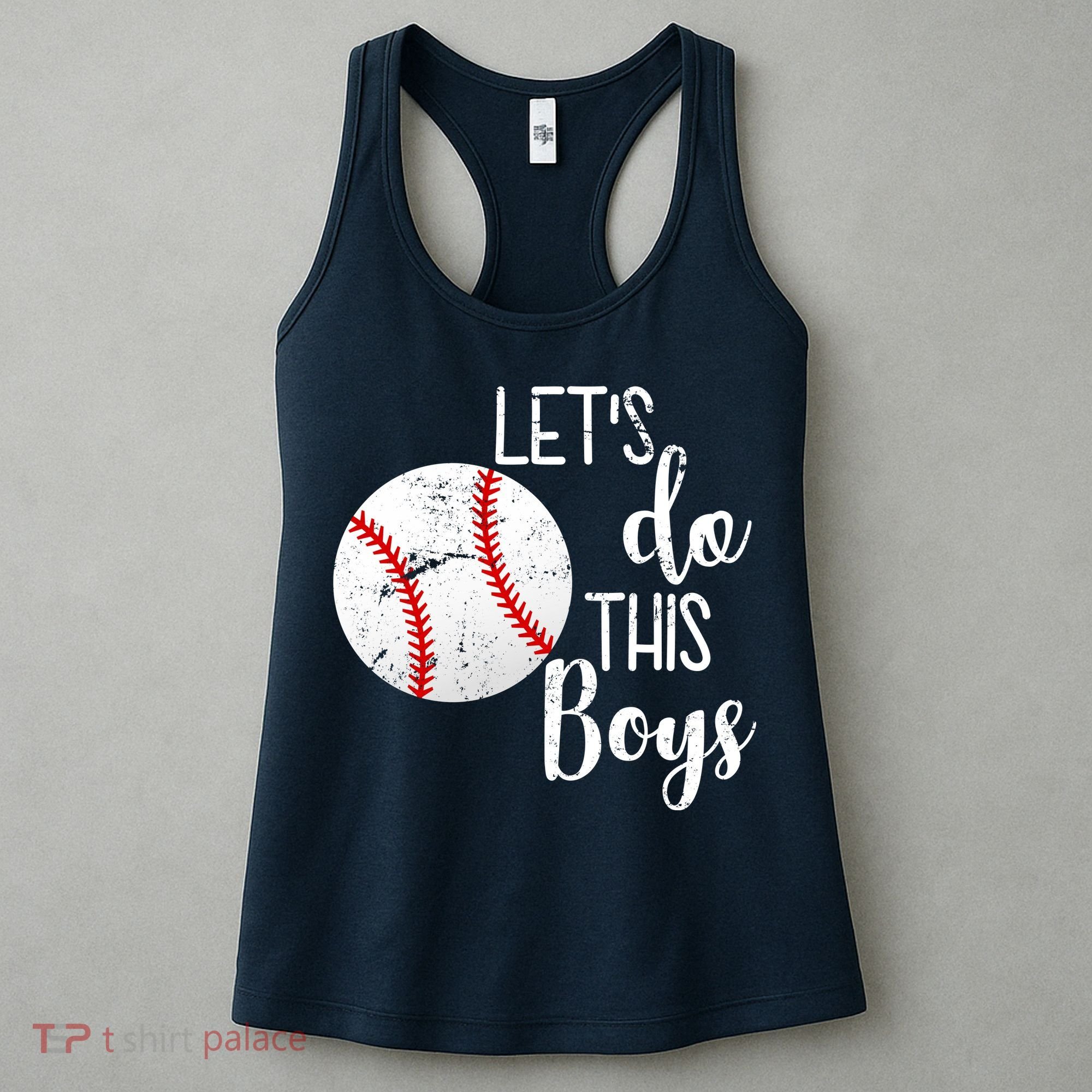 Let's Do This Boys Baseball Women's Tank Top