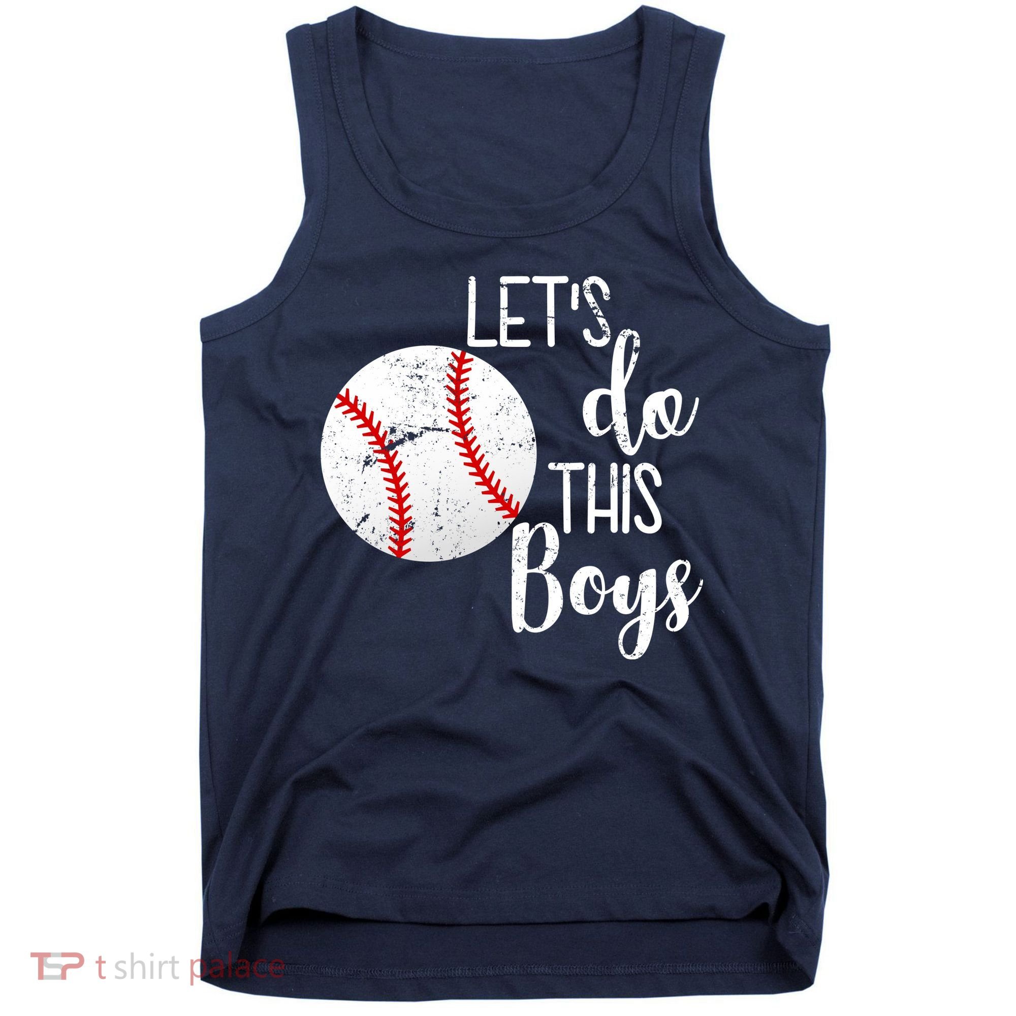 Let's Do This Boys Baseball Tank Top