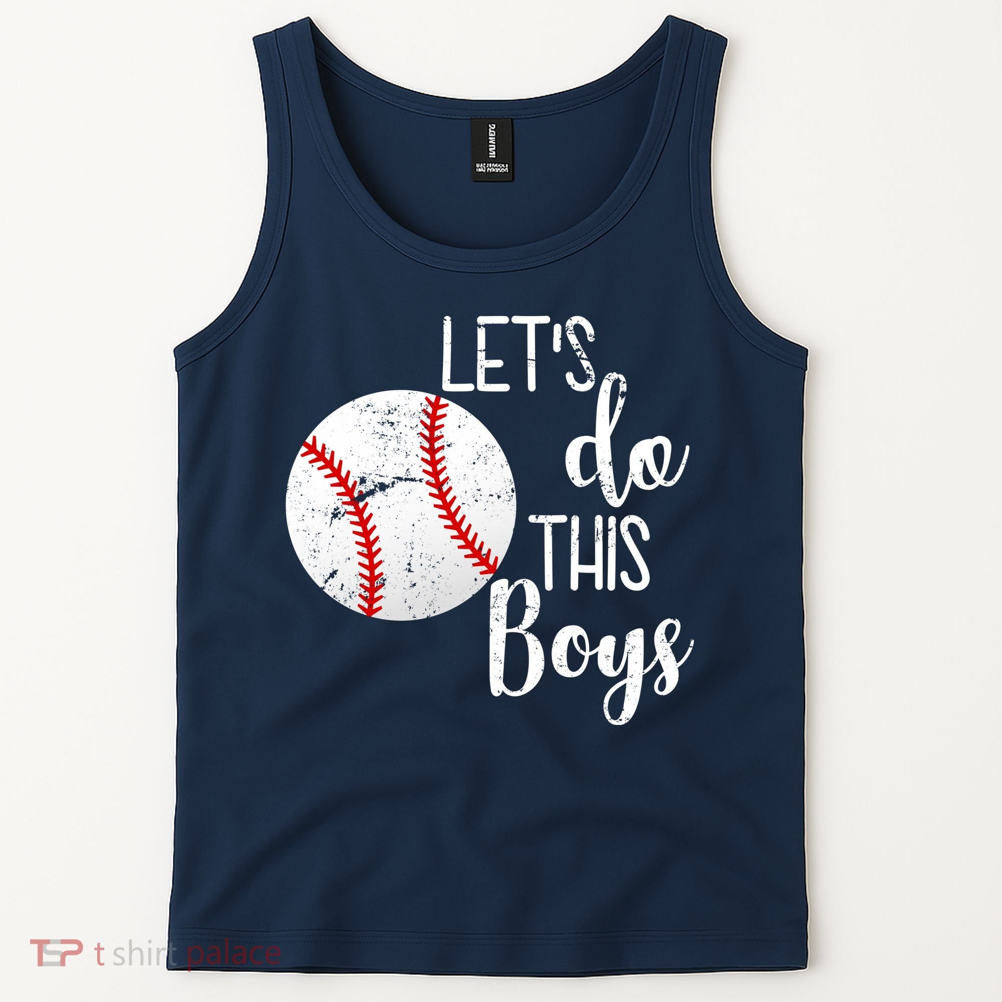 Let's Do This Boys Baseball Tank Top