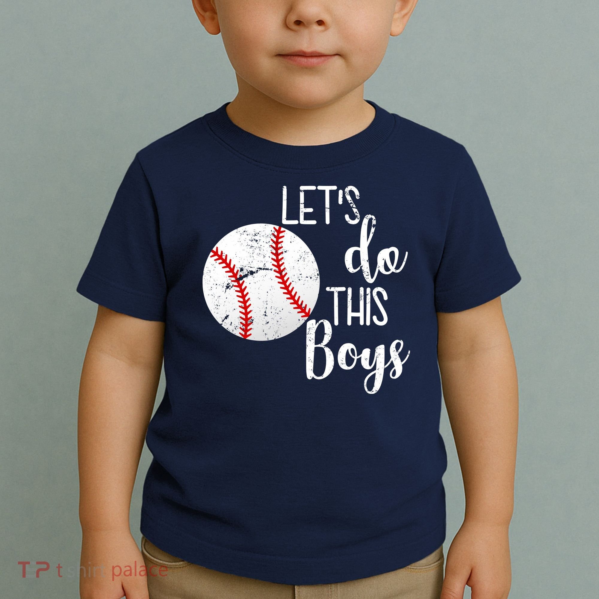 Let's Do This Boys Baseball Toddler T-Shirt