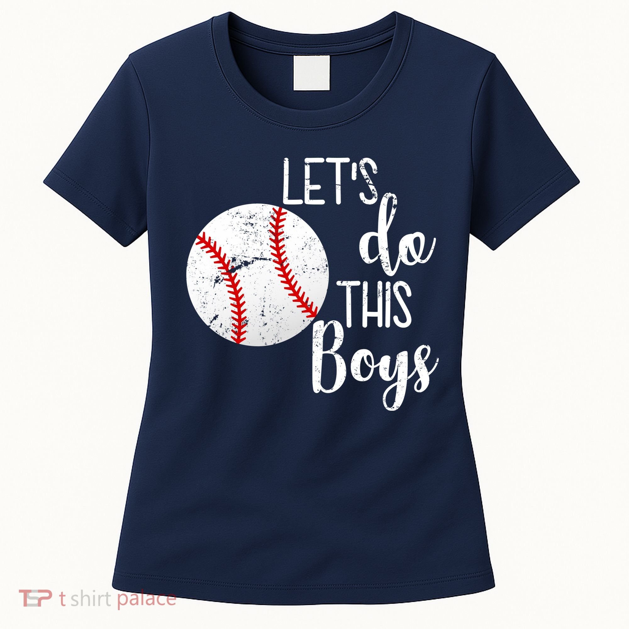 Let's Do This Boys Baseball Women's T-Shirt