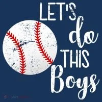 Let's Do This Boys Baseball Kids Long Sleeve Shirt thumb 2