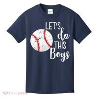 Let's Do This Boys Baseball Kids T-Shirt thumb 0