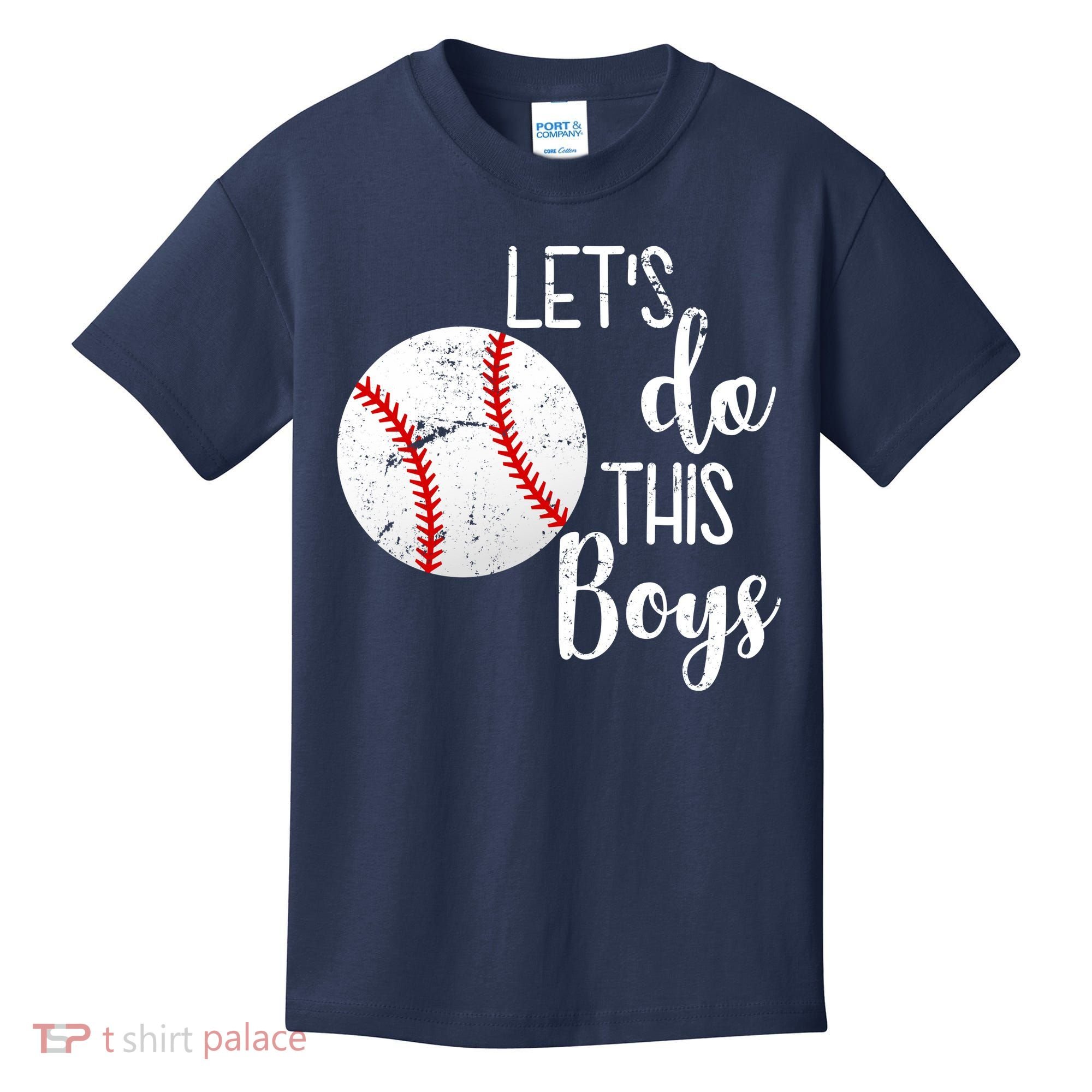 Let's Do This Boys Baseball Kids T-Shirt
