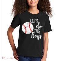 Let's Do This Boys Baseball Kids T-Shirt thumb 2