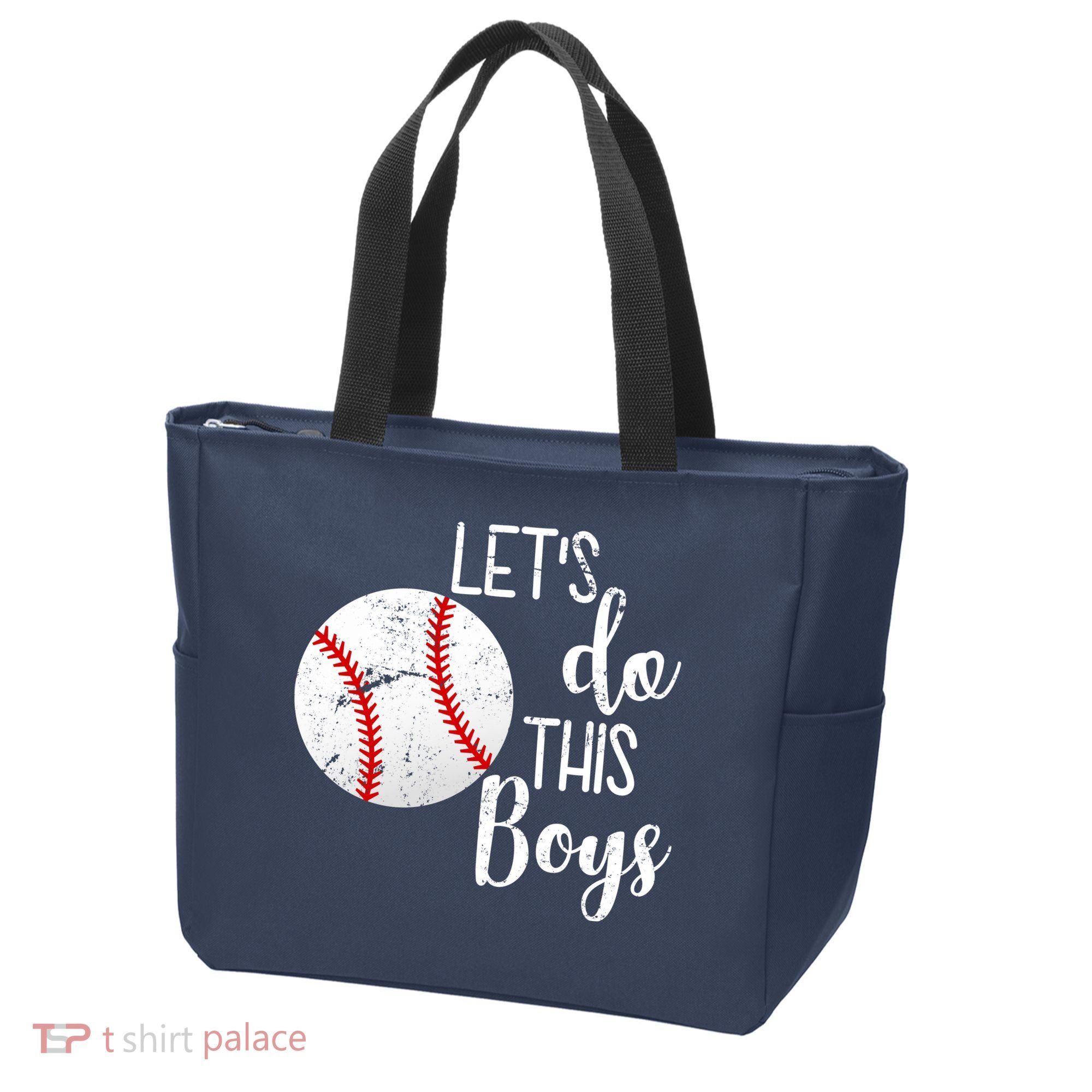 Let's Do This Boys Baseball Tote Bag