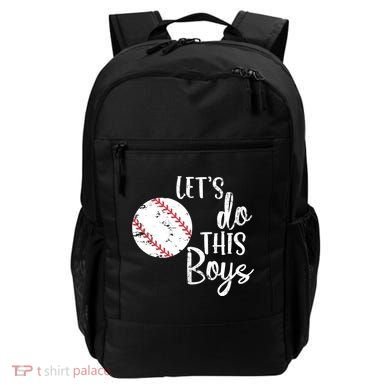 Lets Do This Boy Baseball Game Backpack
