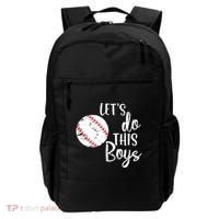 Lets Do This Boy Baseball Game Backpack thumb 0