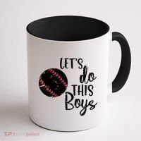 Lets Do This Boy Baseball Game Coffee Mug thumb 1