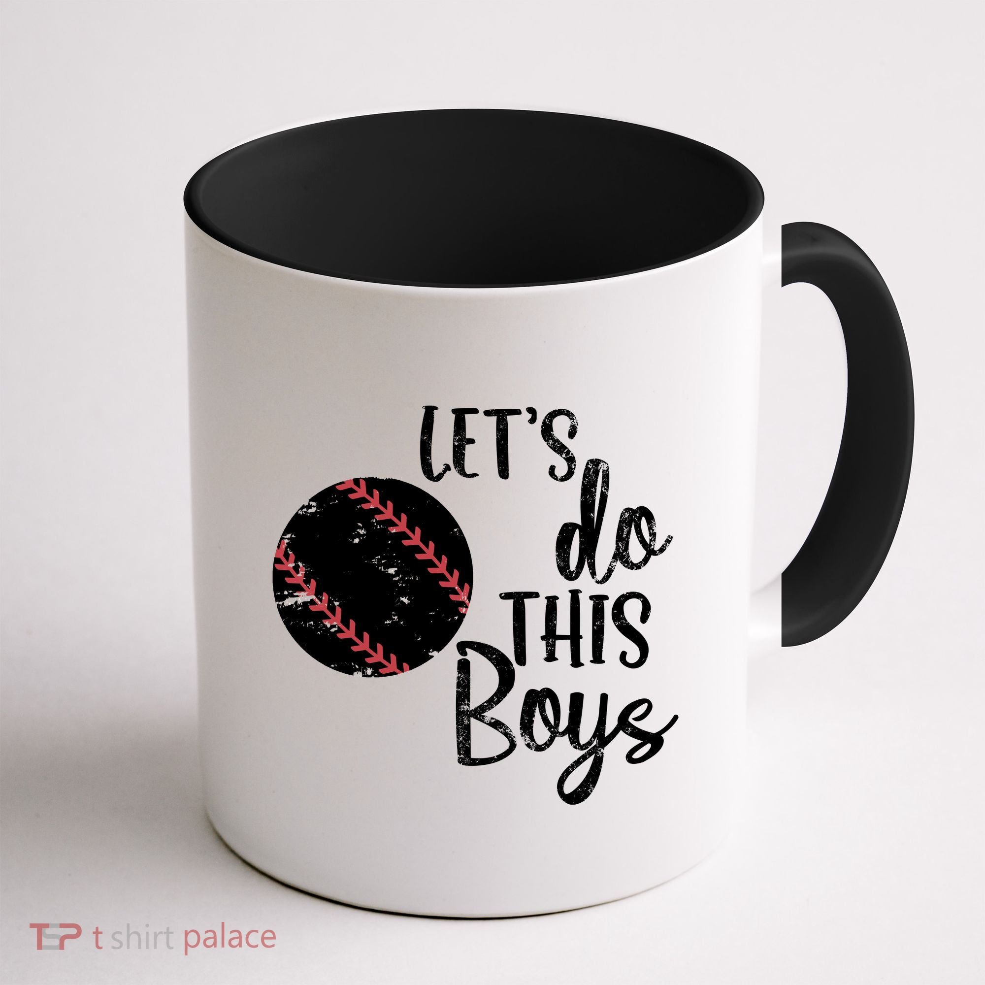 Lets Do This Boy Baseball Game Coffee Mug