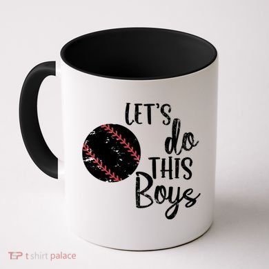 Lets Do This Boy Baseball Game Coffee Mug