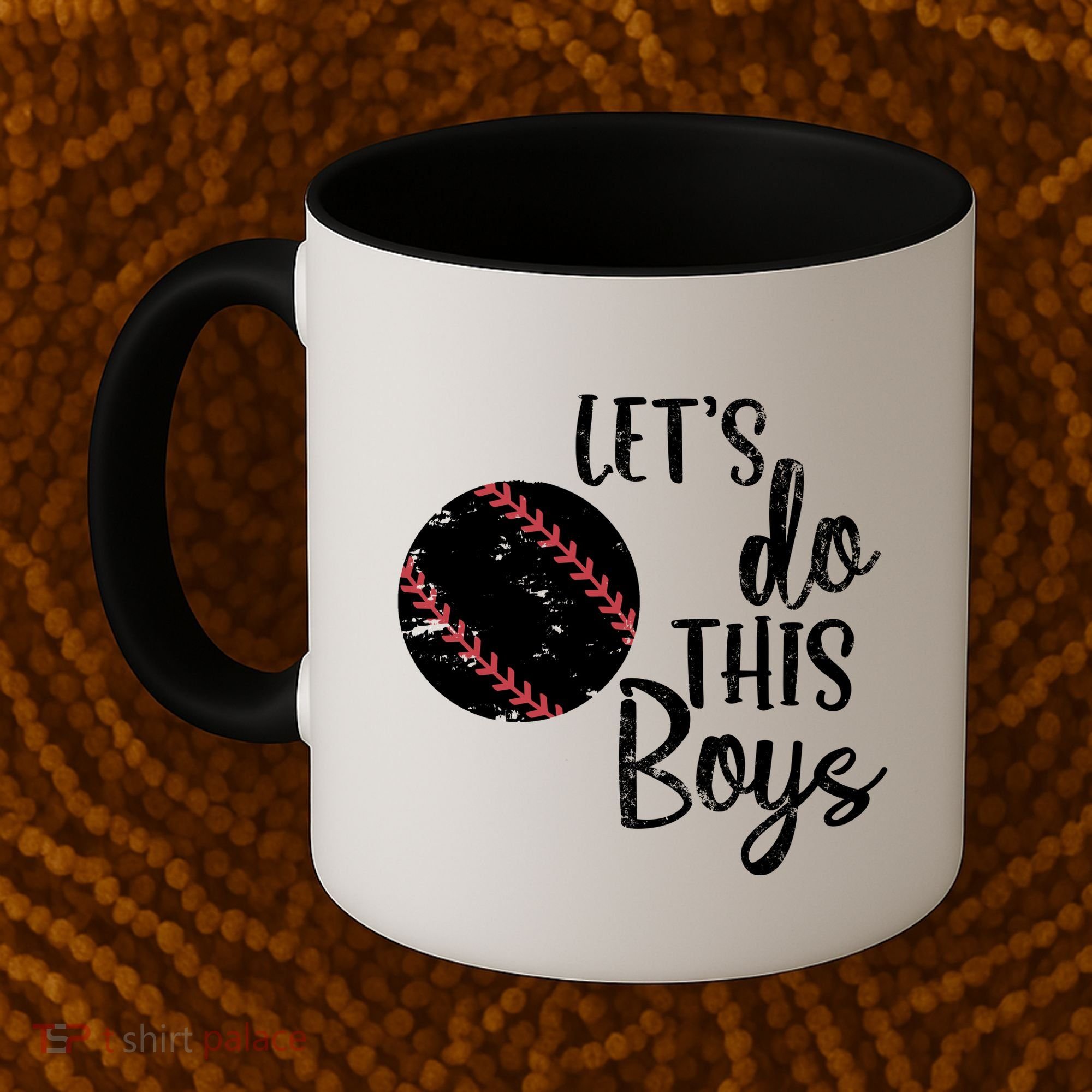 Lets Do This Boy Baseball Game Coffee Mug