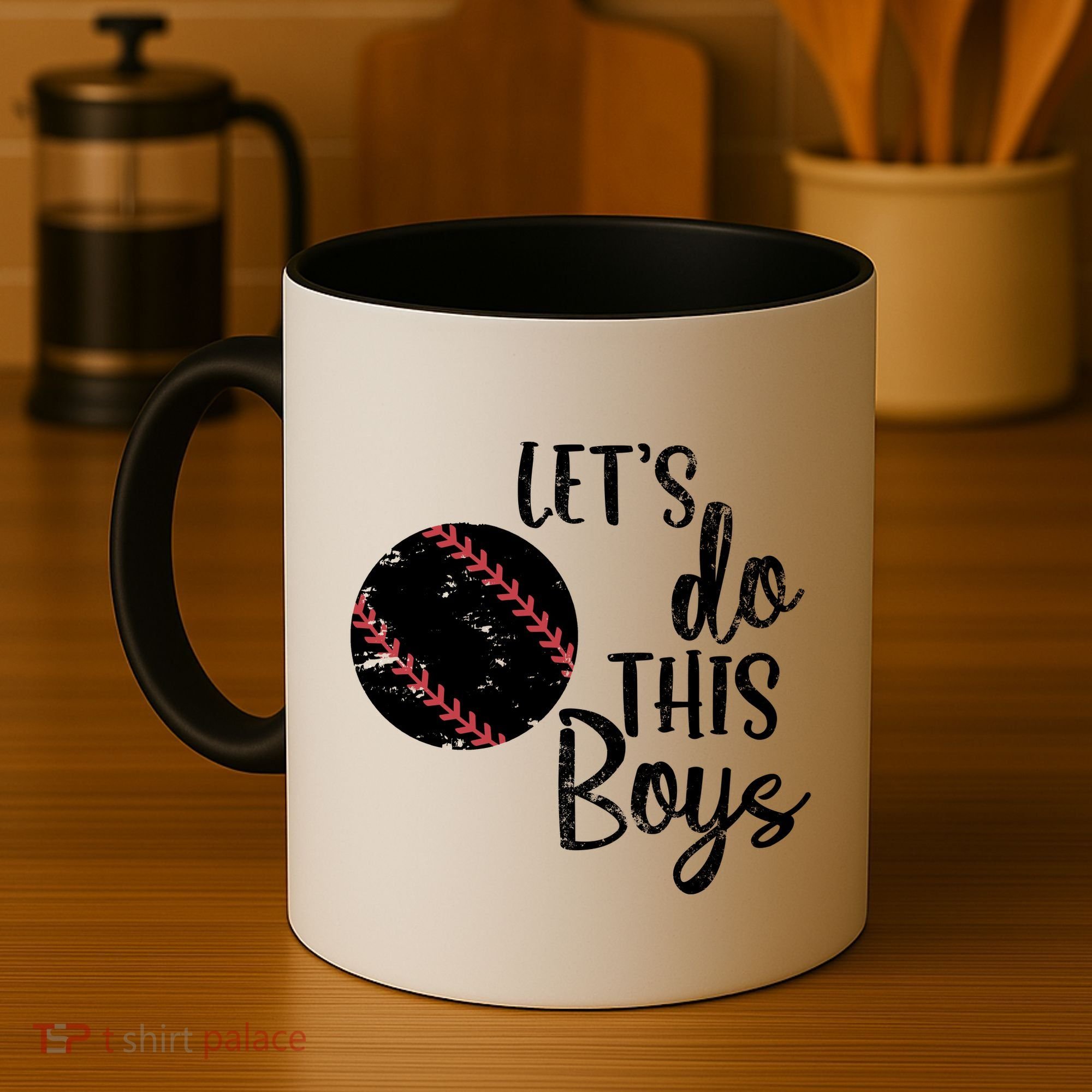 Lets Do This Boy Baseball Game Coffee Mug