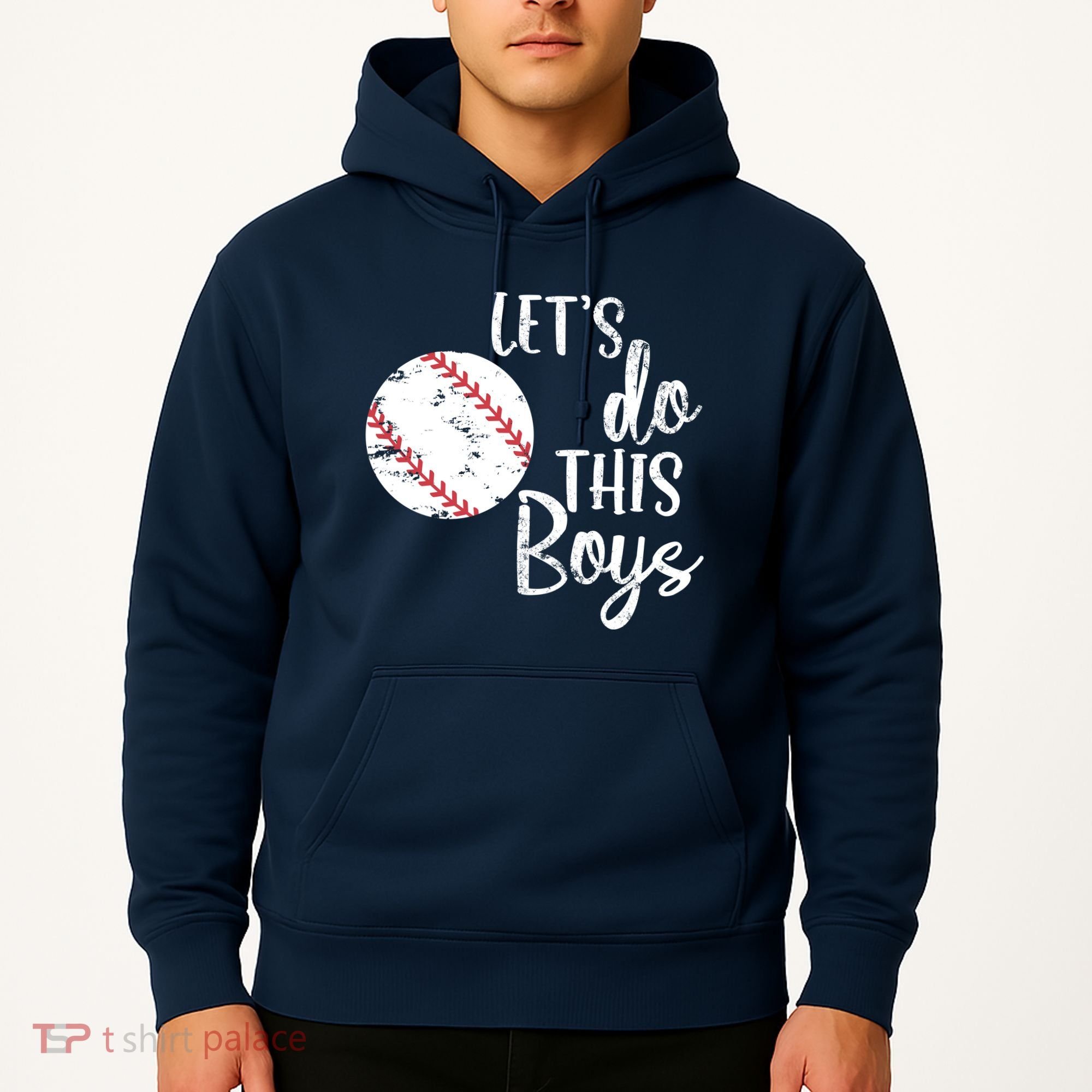 Lets Do This Boy Baseball Game Hoodie