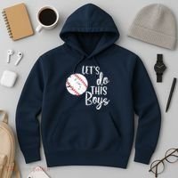 Lets Do This Boy Baseball Game Hoodie thumb 3