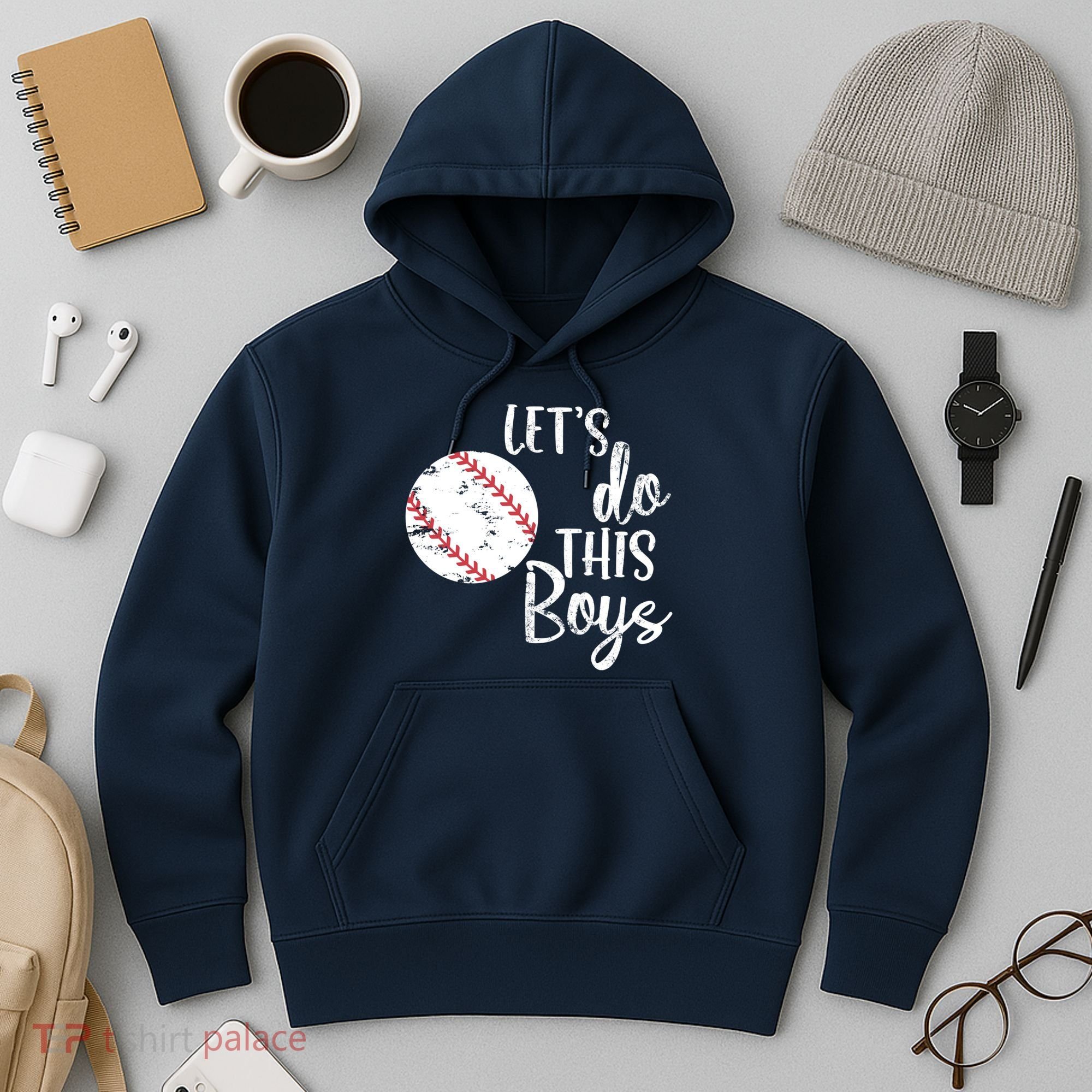 Lets Do This Boy Baseball Game Hoodie