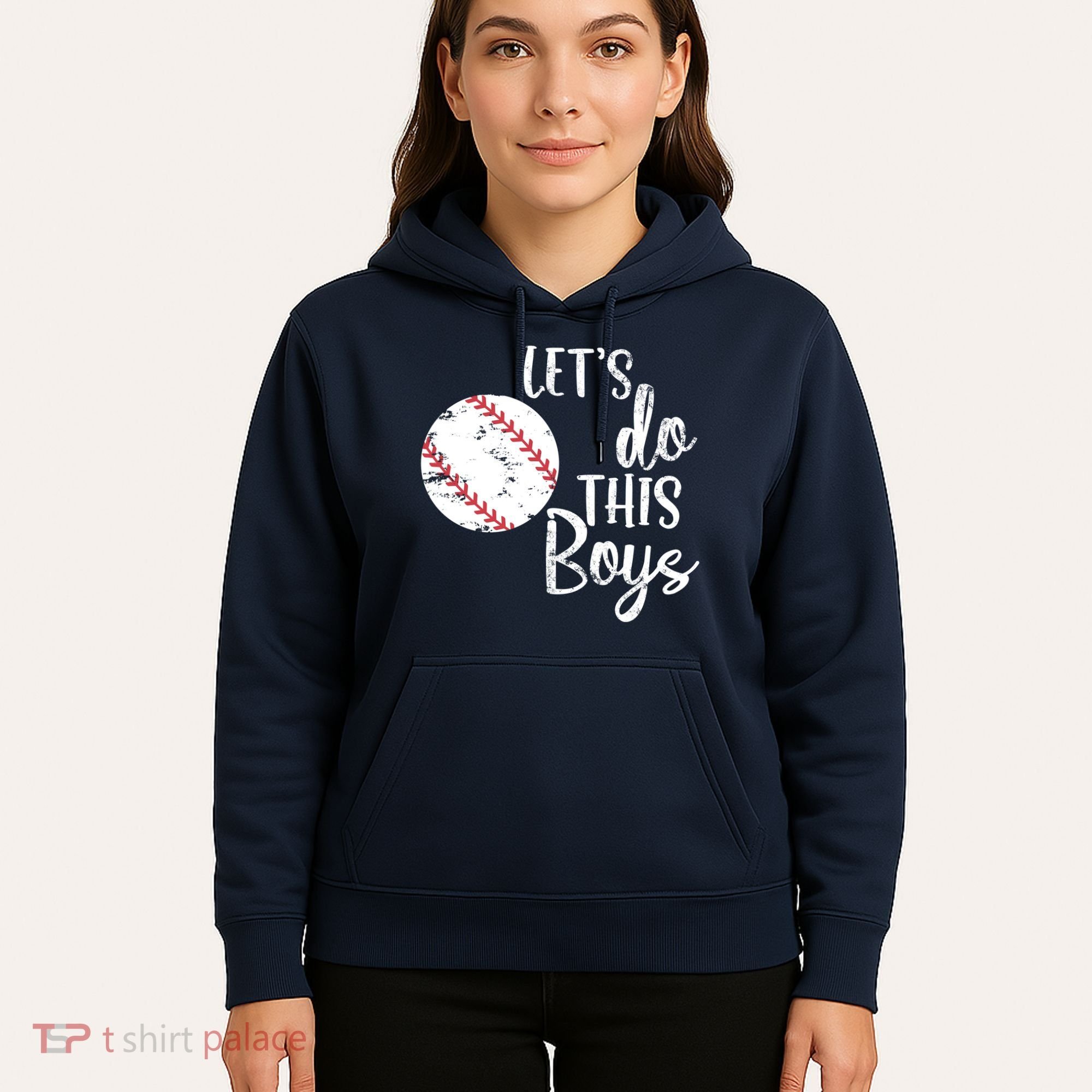 Lets Do This Boy Baseball Game Hoodie