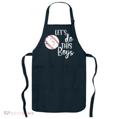 Lets Do This Boy Baseball Game Apron