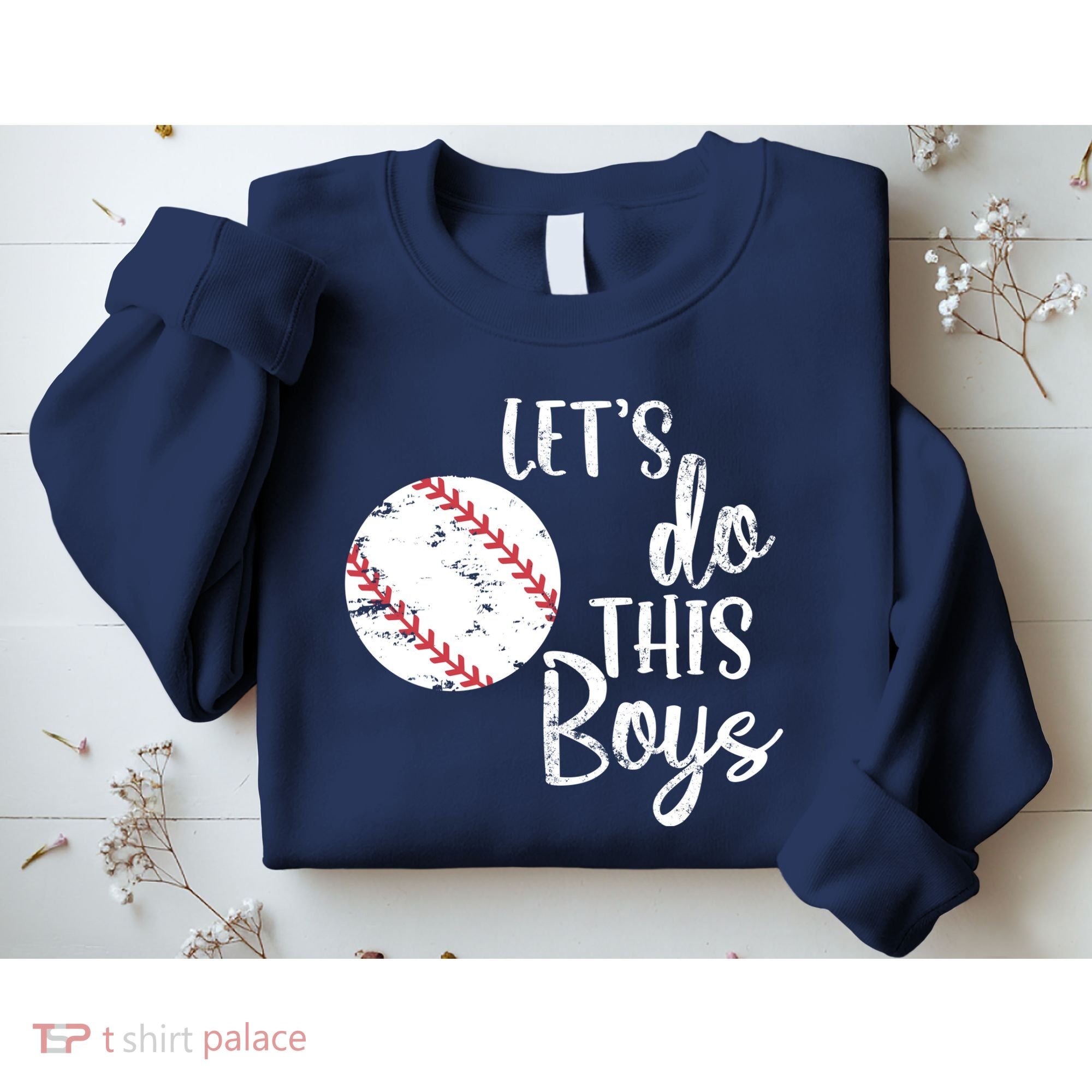 Lets Do This Boy Baseball Game Sweatshirt