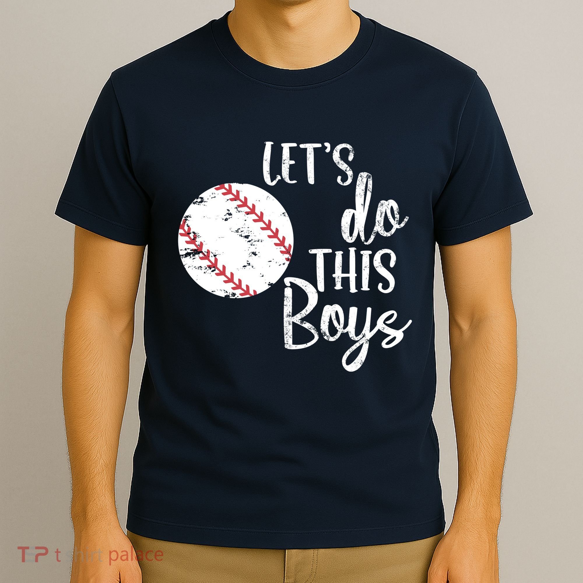 Lets Do This Boy Baseball Game T-Shirt